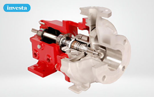 Back Pull Out Pump - cross section